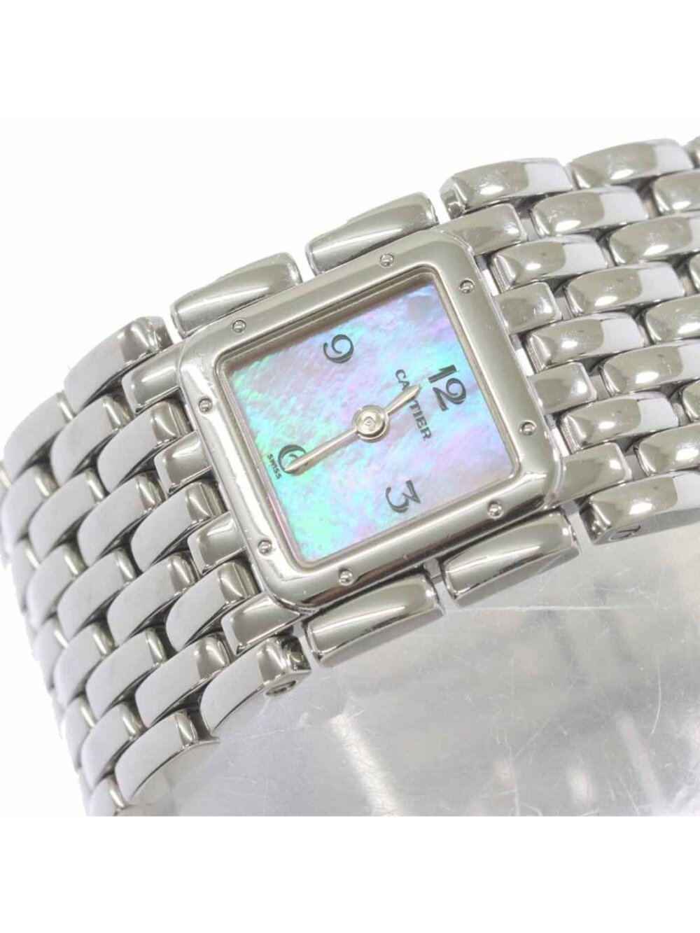Cartier Panthere Ribbon Watch Pink Shell Quartz - Picture 7 of 7